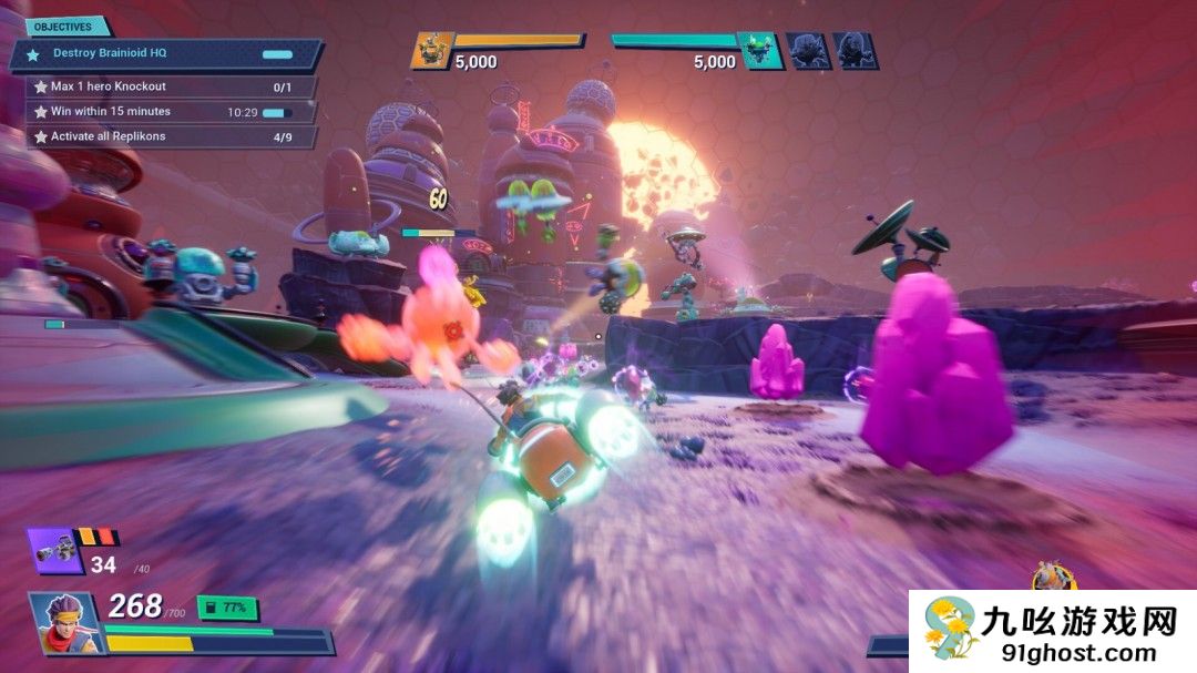 动作策略游戏《薯条爪爪大战脑魔怪》Steam页面 发售日待定