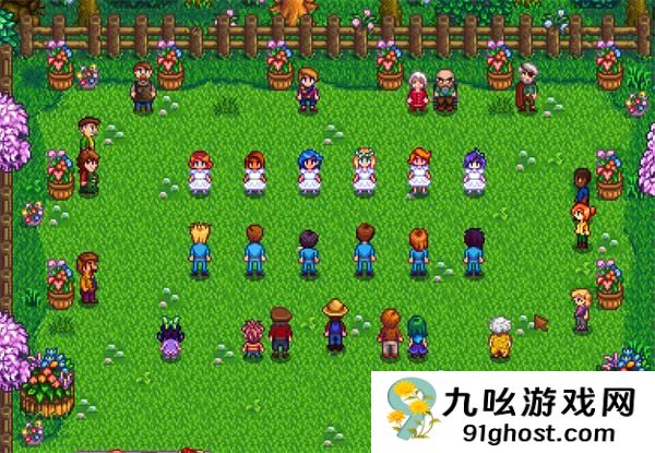 星露谷物语花舞节怎么玩