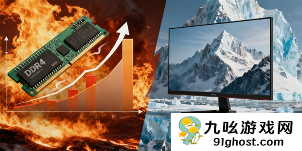 DIY行业冰火两重天：内存硬盘涨上天、显示器白菜价