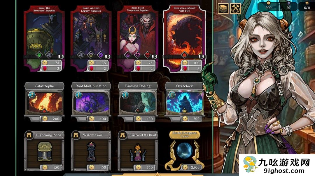 黑暗奇幻牌组构建类塔防游戏《圣铠：地牢君主》将于1月22日推出抢先体验版