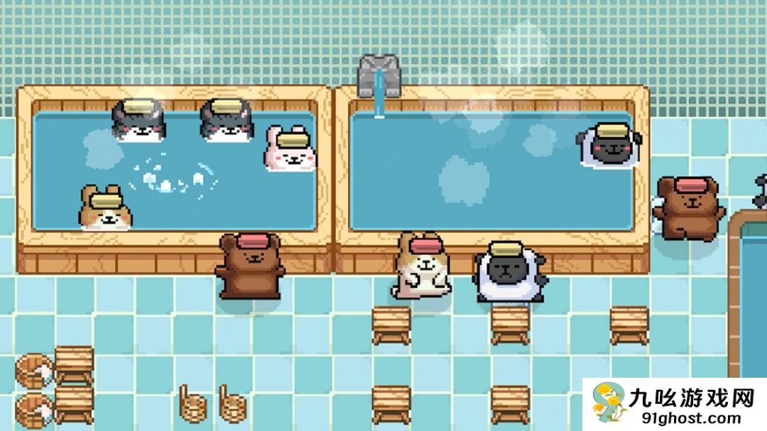 模拟游戏《动物温泉》Steam页面上线 明年发售