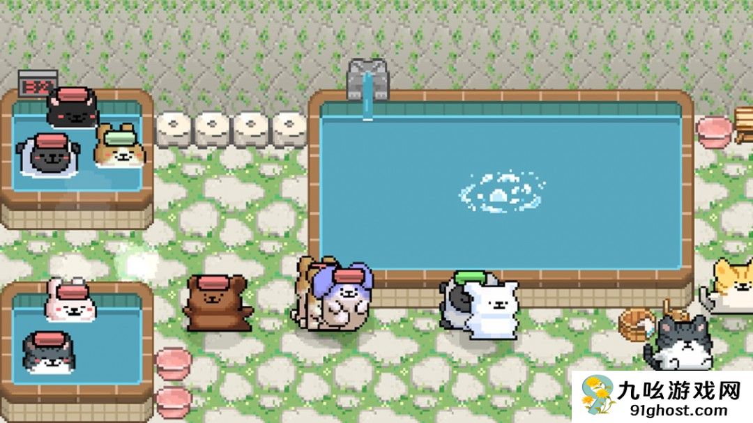 模拟游戏《动物温泉》Steam页面上线 明年发售