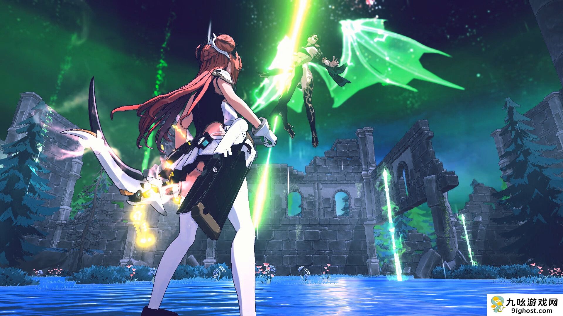 美少女动作射击游戏《灵能哨卫:无限》现已推出试玩Demo