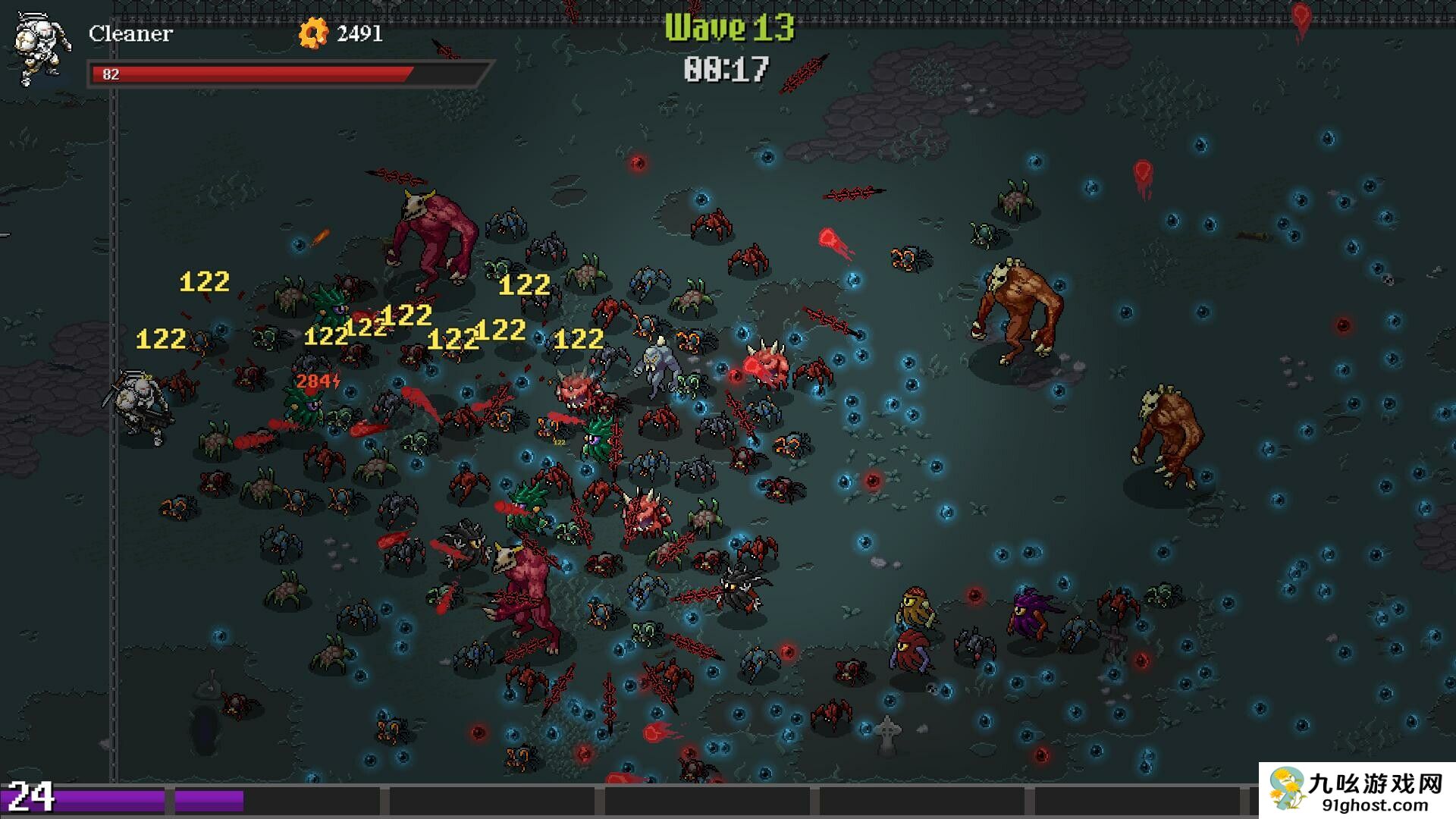 类吸血鬼幸存者动作肉鸽游戏《严酷黑暗幸存者》现已推出试玩Demo