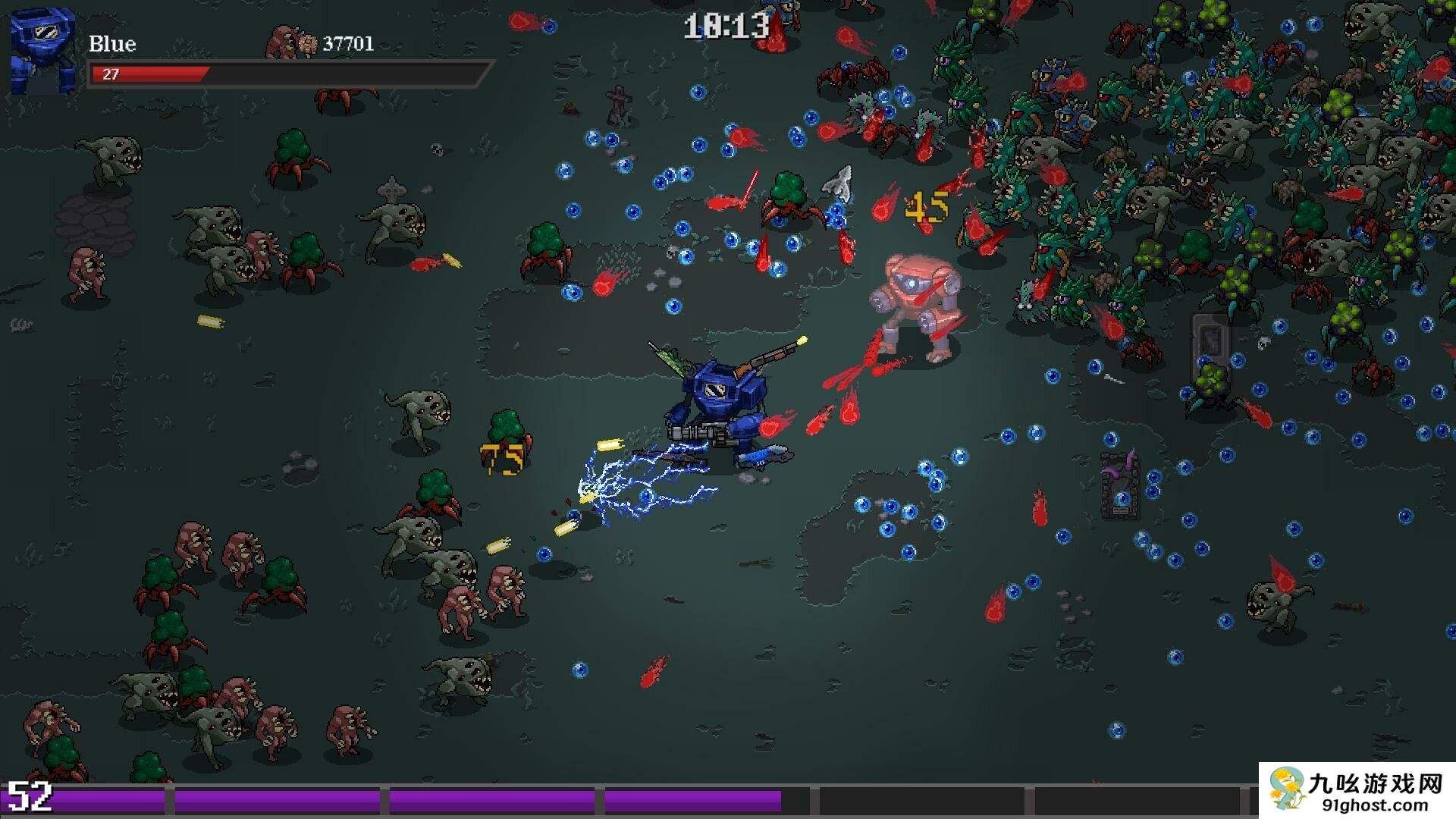 类吸血鬼幸存者动作肉鸽游戏《严酷黑暗幸存者》现已推出试玩Demo