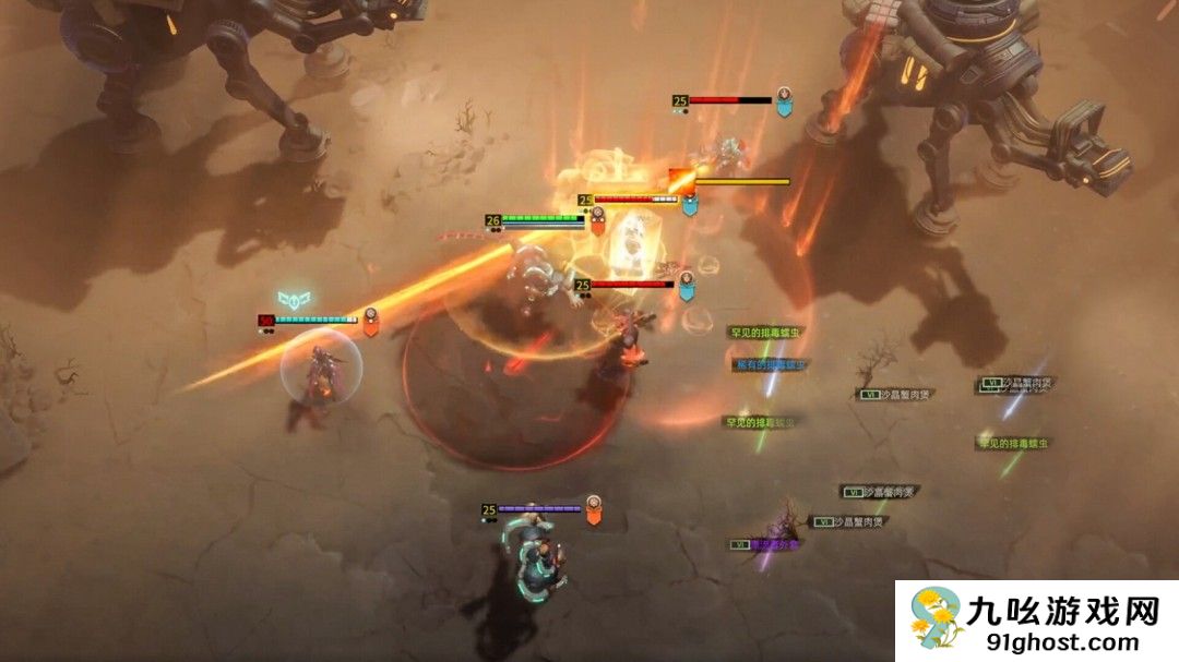 科幻废土风大型多人PVP战争游戏《无烬战争》Steam页面开放 今年发售