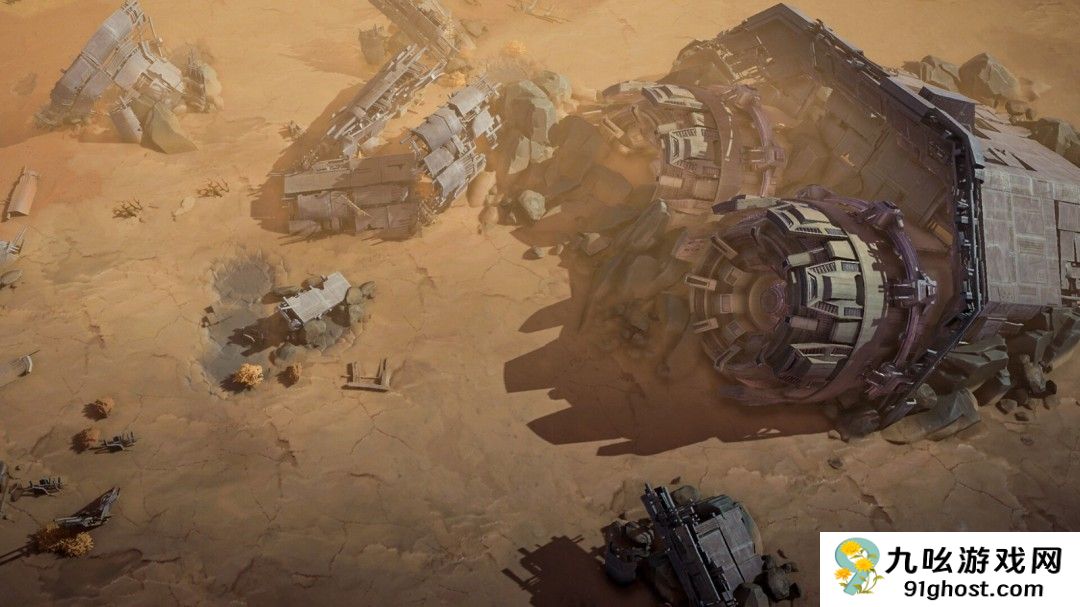 科幻废土风大型多人PVP战争游戏《无烬战争》Steam页面开放 今年发售