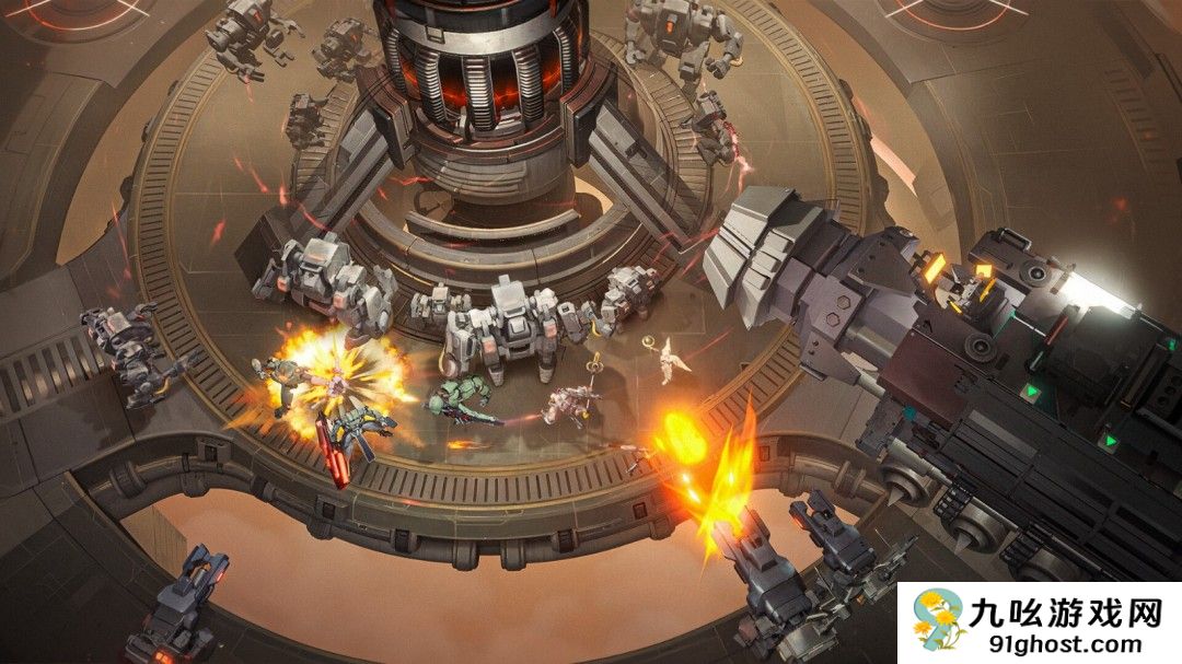 科幻废土风大型多人PVP战争游戏《无烬战争》Steam页面开放 今年发售