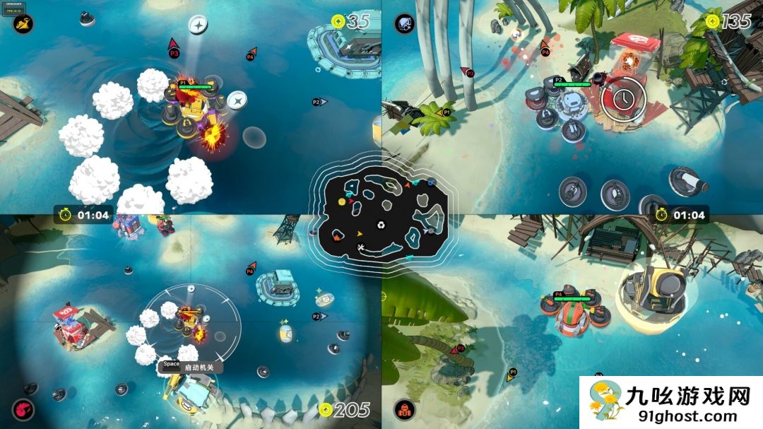 多人聚会海战射击游戏《瓶盖战舰》现已正式推出