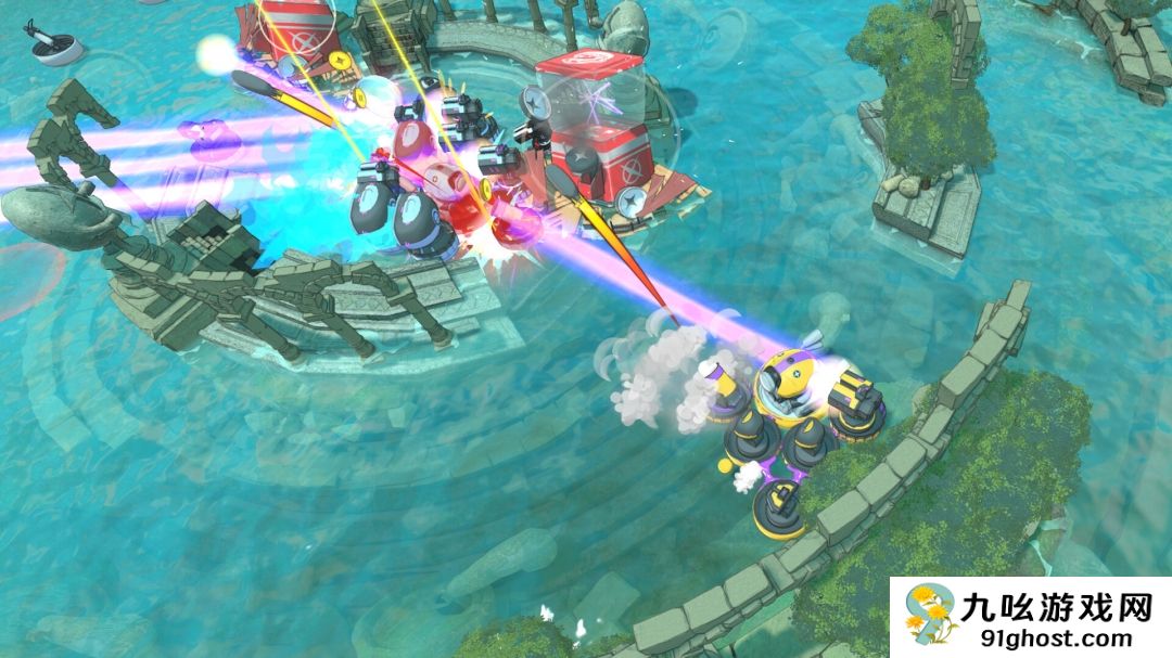 多人聚会海战射击游戏《瓶盖战舰》现已正式推出