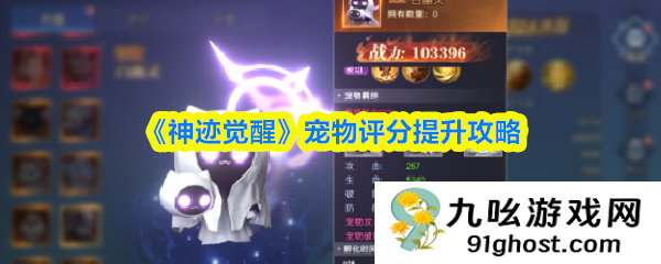 《神迹觉醒》宠物评分提升攻略