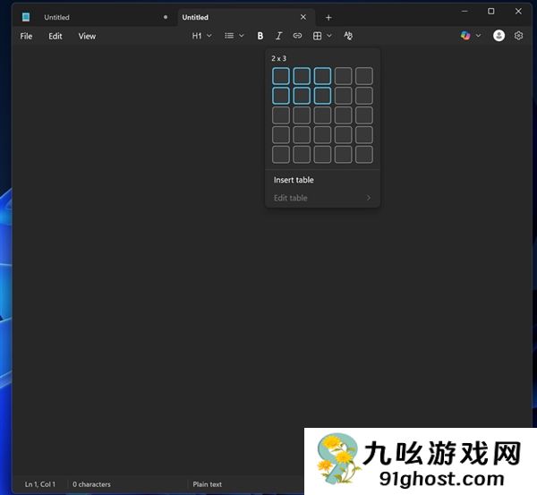 Windows记事本表格功能实测：比Word更简单、兼容Markdown