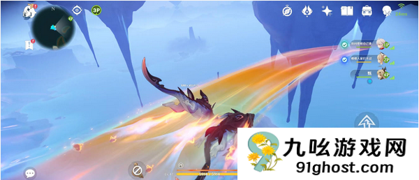 原神如何头朝下下落