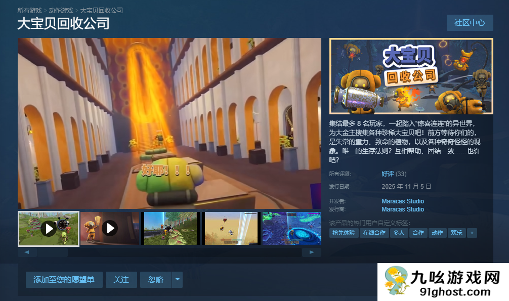 大宝贝回收公司Steam名称揭秘