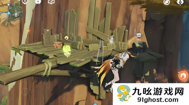 原神踞石山中的箱子怎么拿