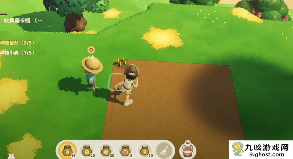 星布谷地种地流程详解