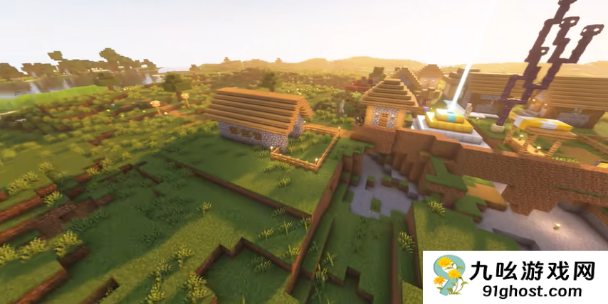 我的世界如何造地下村庄