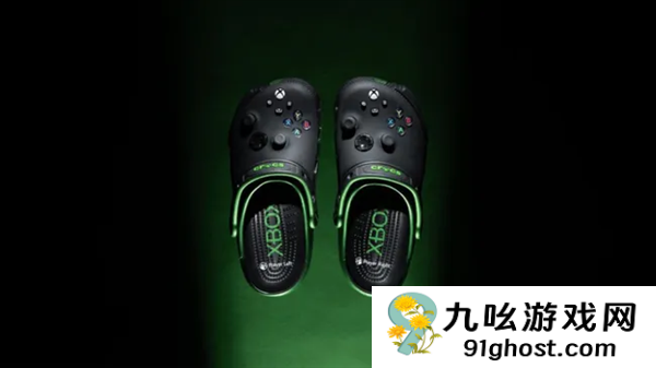 行走的手柄！微软推出限量版Xbox洞洞鞋：要价约570元