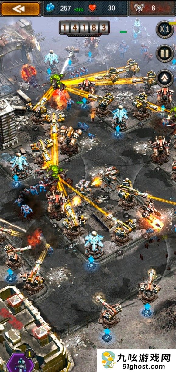 旭日之城塔防17关怎么过