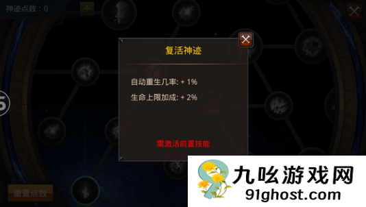 全民奇迹剑士神迹点怎么加