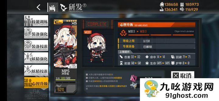 少女前线mp5值得练吗
