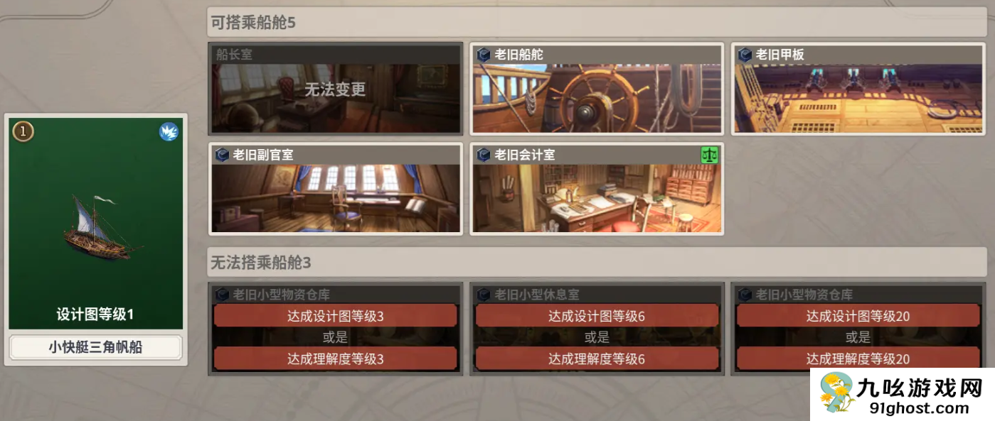 大航海时代起源船只建造全攻略