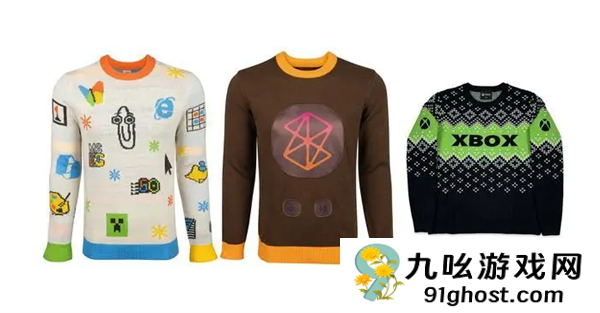 微软丑毛衣再度来袭 大眼夹、Xbox和Zune多款可选
