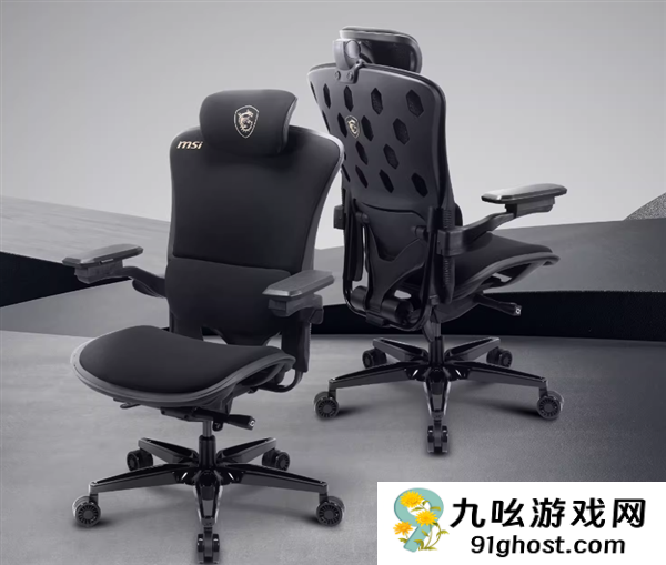 微星MAG  A10电竞椅首发2499元：人体工学设计 4D可调节扶手