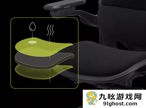 微星MAG  A10电竞椅首发2499元：人体工学设计 4D可调节扶手