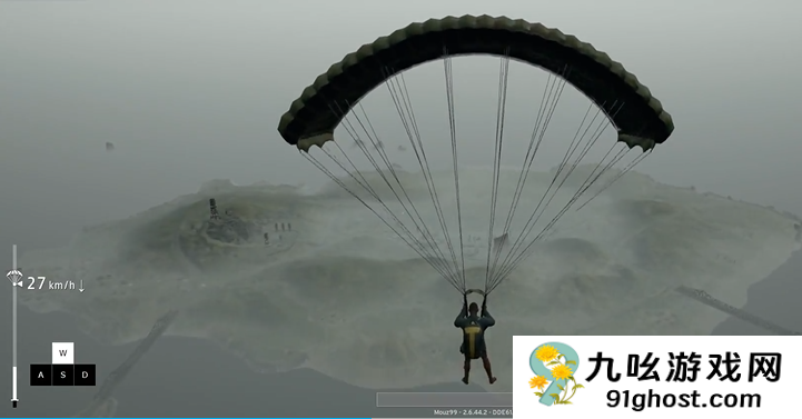 绝地求生怎么在空中飘得更远