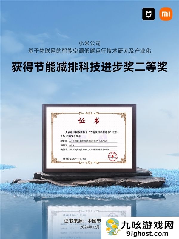 2025年《米家空调·米家灵云节能数据报告》发布：累计节电8203万度
