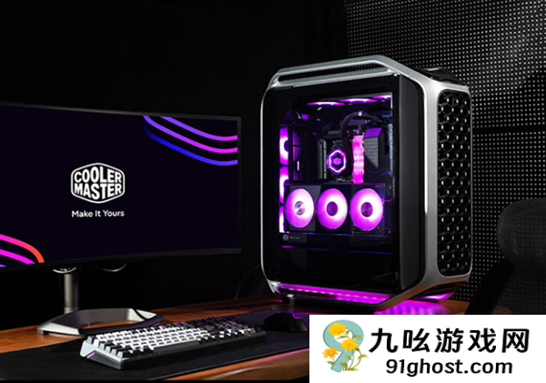 酷冷至尊COSMOS  Alpha机箱首发3499元：曲面铝合金框架 钢化玻璃面板