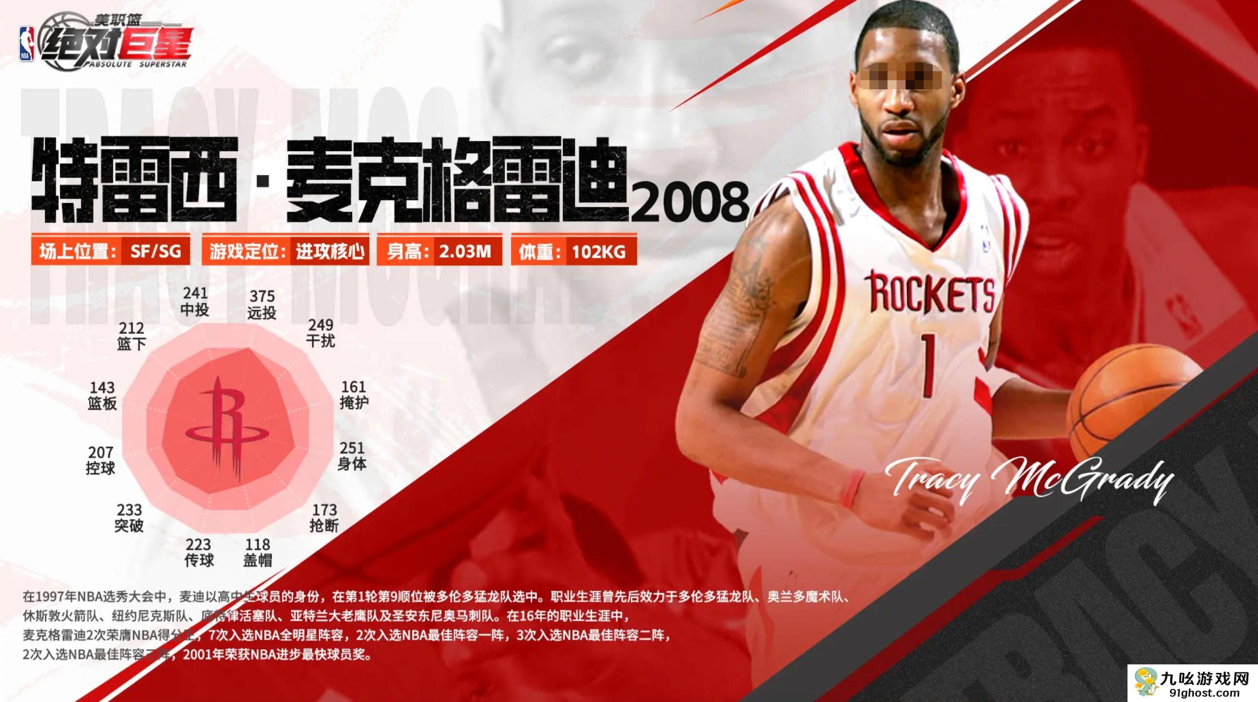 美职篮绝对巨星特雷西