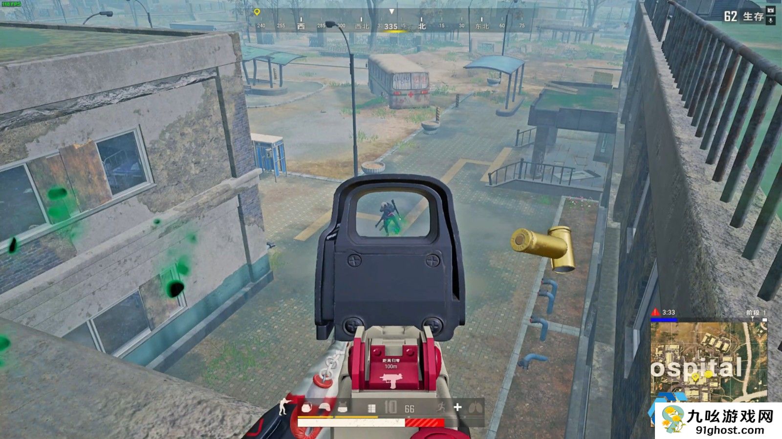 绝地求生如何打移动单位