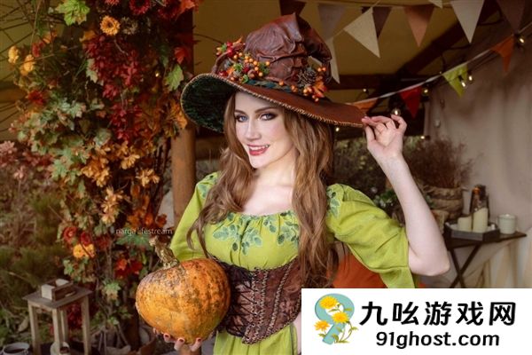 《漫威争锋》白皇后Cos美图 金发女郎大秀美腿