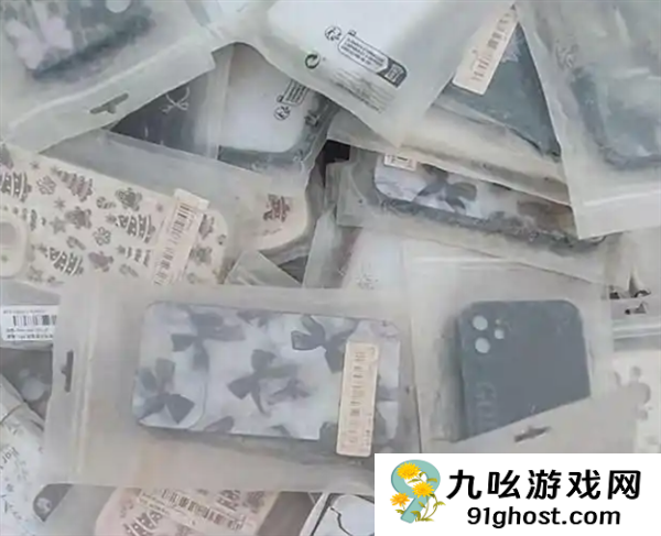 空地现大量全新手机壳：全新未拆封 有人一次捡50个