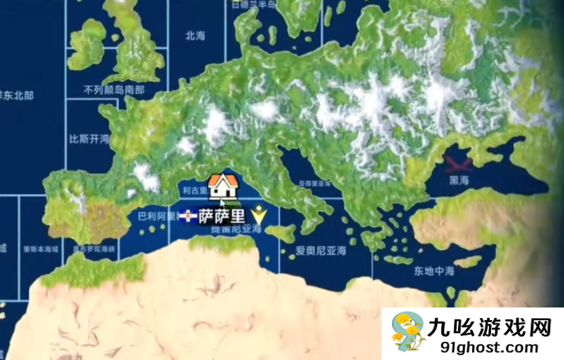 大航海时代起源地图完整版