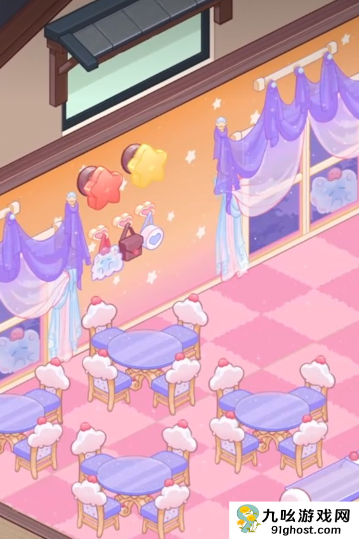 解忧小食光桌子怎么摆