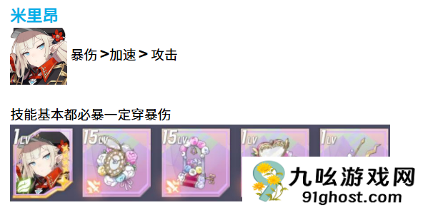 空灵诗篇妖精型精灵配装指南