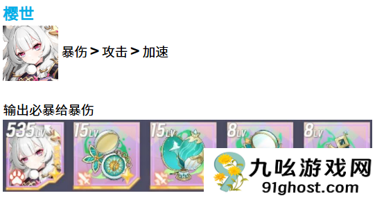 空灵诗篇野兽型精灵配装指南