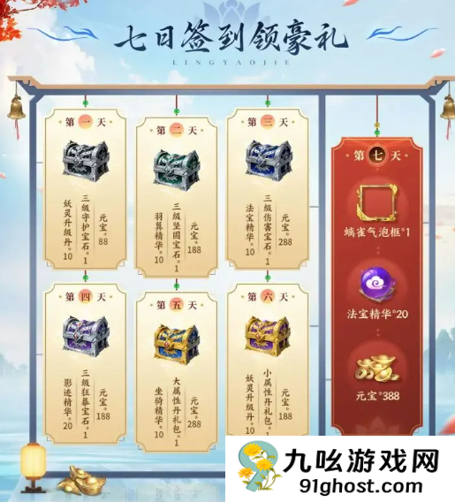 灵妖劫手游礼包大全