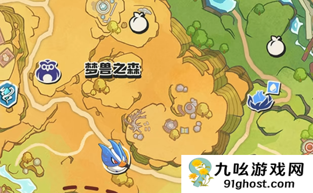 洛克王国世界魔力果树位置指南